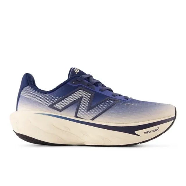 New Balance Women's Fresh Foam X 1080v14 in Beige/Blue Synthetic