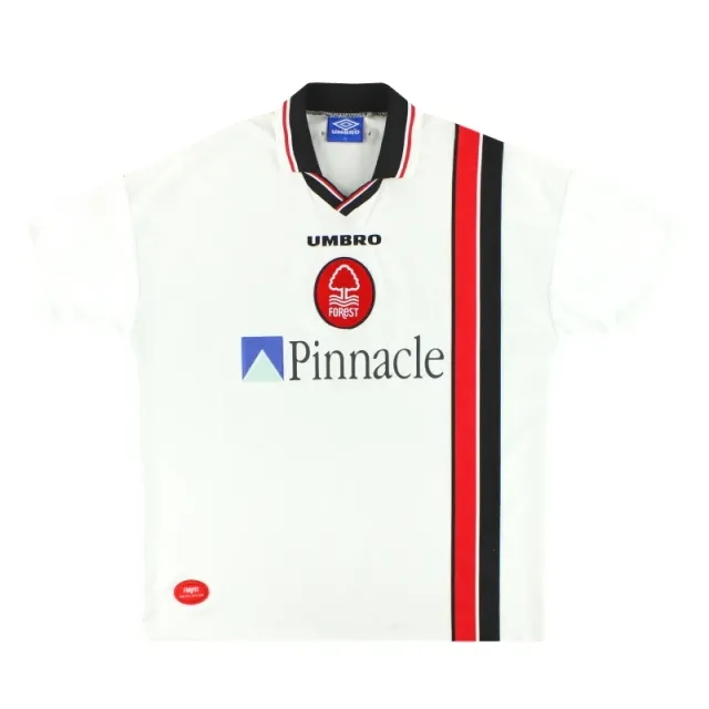 1997-00 Nottingham Forest Umbro Away Shirt XL - Nottingham Forest / Very Good 