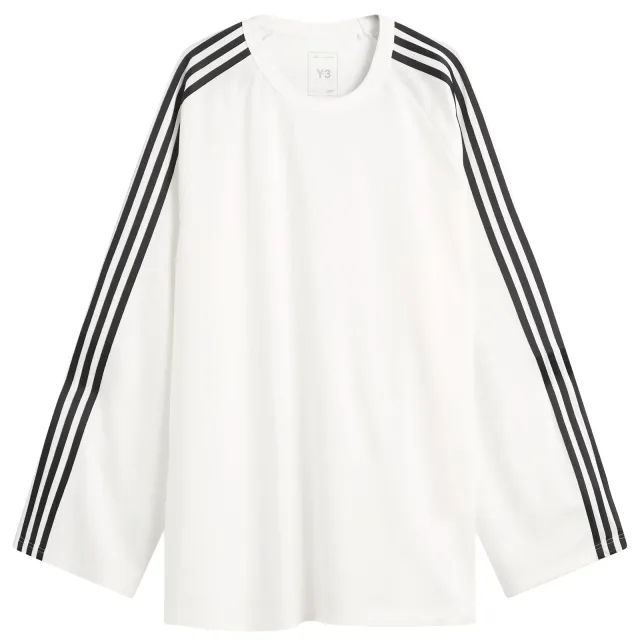 Y-3 Men's Wire Three Stripe T-Shirt White