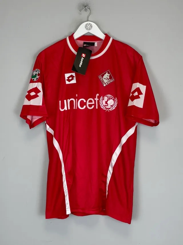 2003/04 PIACENZA RICCIO #8 *BNWT* HOME SHIRT (L) LOTTO | Cult Kits