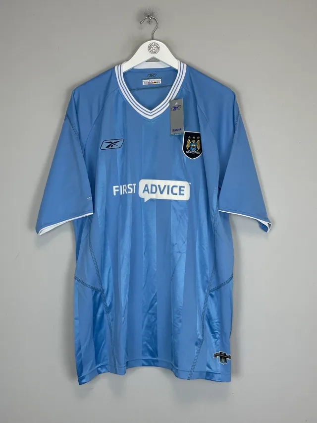 2003/04 MANCHESTER CITY *BNWT* HOME SHIRT (XL) REEBOK | Cult Kits