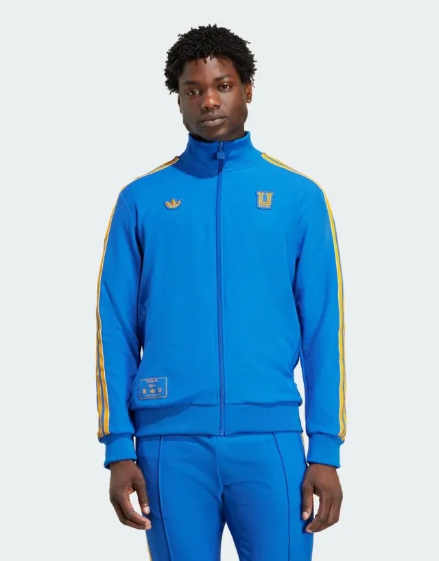 Adidas Originals Tigres Uanl Terrace Icons Track Top In Blue