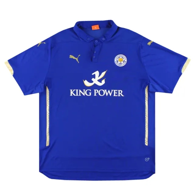 2014-15 Leicester Puma Home Shirt XXL - Leicester City / Excellent 