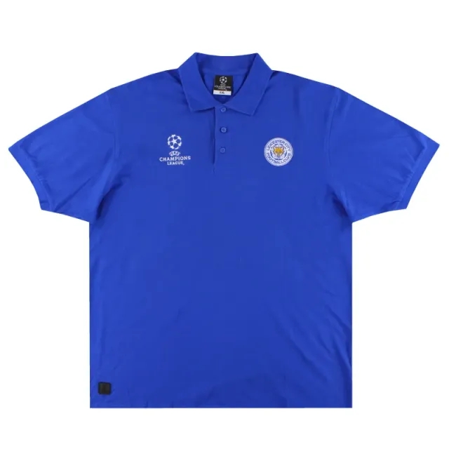 2016-17 Leicester Champions League Polo Shirt XXL - Leicester City / Excellent 