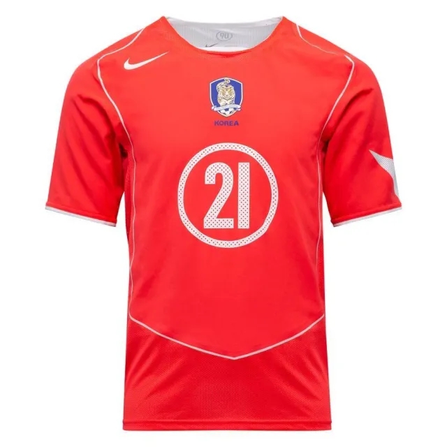 Nike South Korea 2004 Re Issue Shirt With Ji Sung Park 21