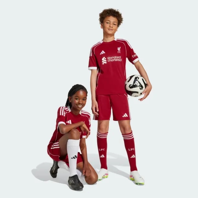 adidas Liverpool FC 25/26 Home Shorts Kids