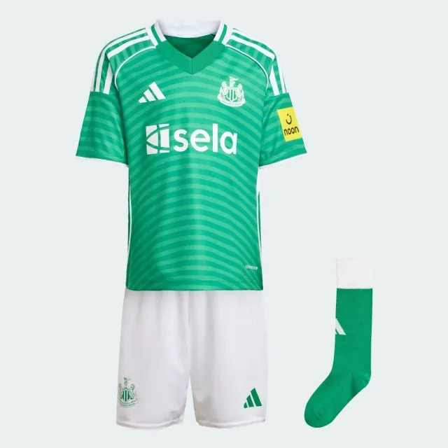 adidas Newcastle United FC 25/26 Away Mini Kit Kids