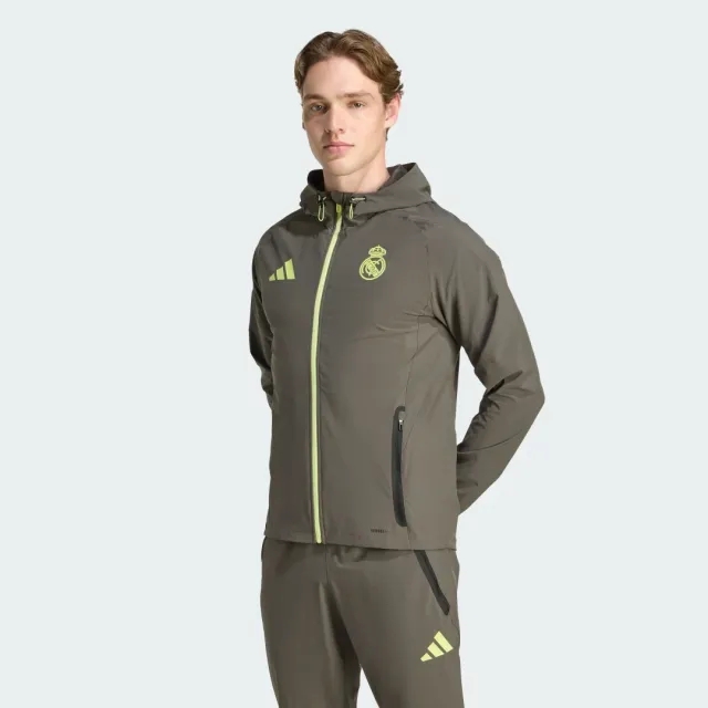 adidas Real Madrid Tiro 25 Competition Vis Tech Travel Jacket