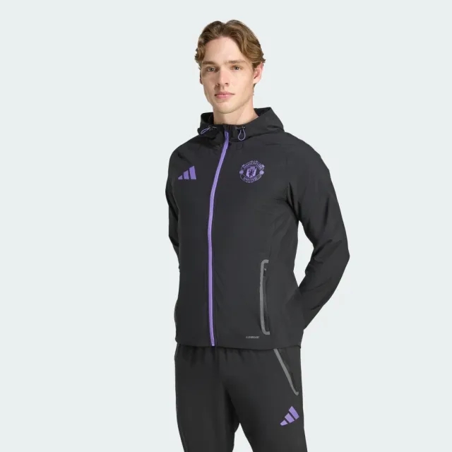 adidas Manchester United Tiro 25 Competition Vis Tech Travel Jacket