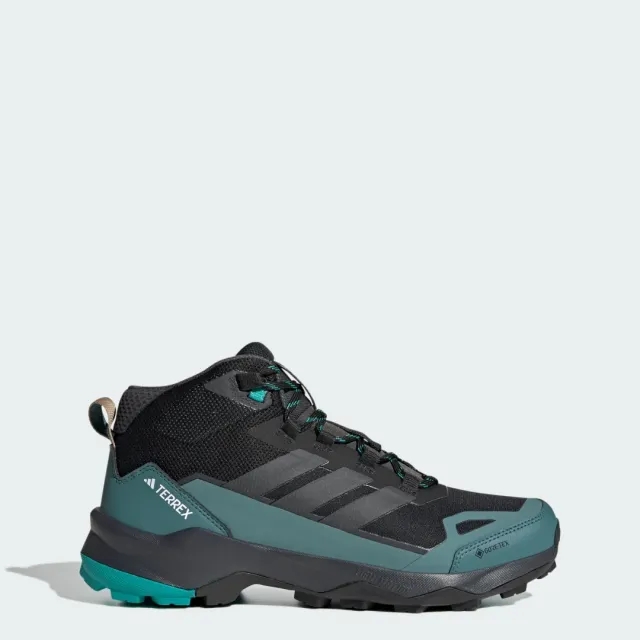 Adidas Performance Terrex Skychaser Ax5 Mid Gore-Tex Hiking Shoes In Core Black / Carbon / Pure Tea