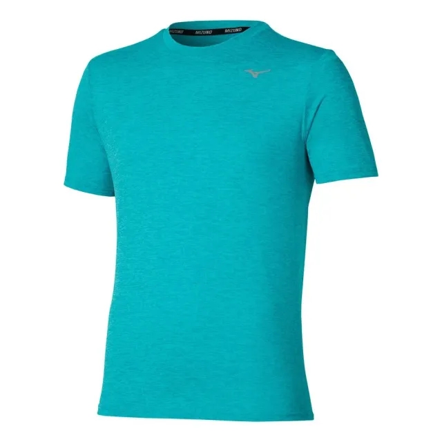 Mizuno Core Impulse Running Shirt Men - Blue