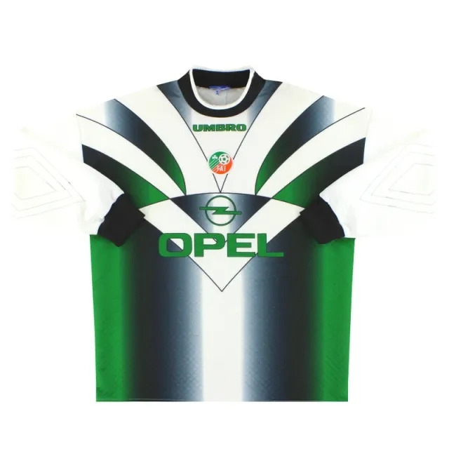 1996-98 Ireland Umbro Goalkeeper Shirt XXL - Ireland / Very good 