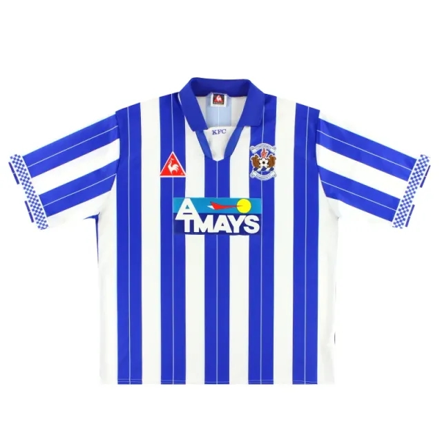 1996-97 Kilmarnock Le Coq Sportif Home Shirt XL - Other Scottish Clubs / Excellent 