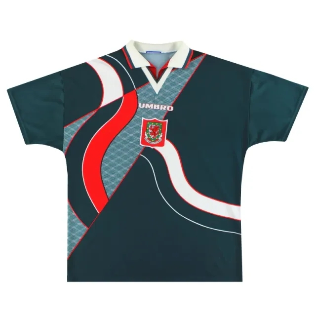 1995-96 Wales Umbro Away Shirt XL - Wales / Excellent 