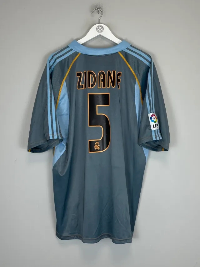 2003/04 REAL MADRID ZIDANE #5 THIRD SHIRT (XL) ADIDAS | Cult Kits