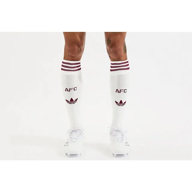 Arsenal adidas 25/26 Third Socks, White