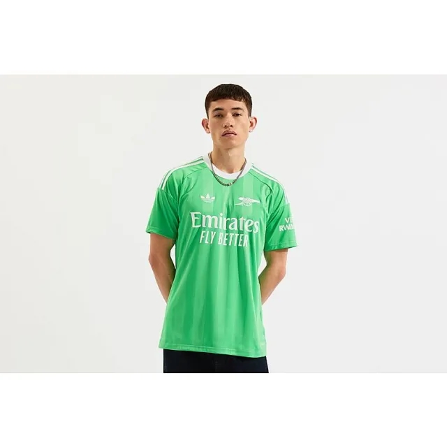Arsenal 25/26 Third Goalkeeper Shirt, Green