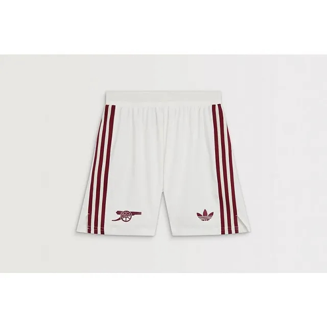 Arsenal adidas 25/26 Third Authentic Alternate Shorts, White
