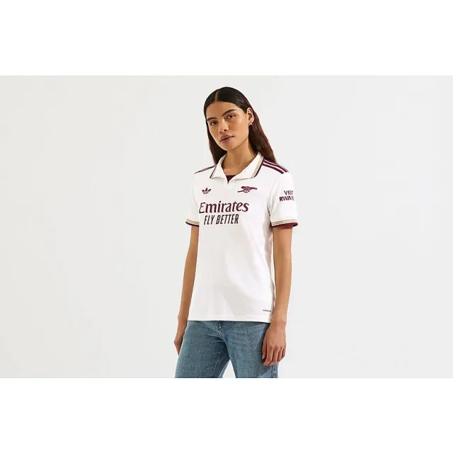 Arsenal adidas Womens 25/26 Third Shirt, White