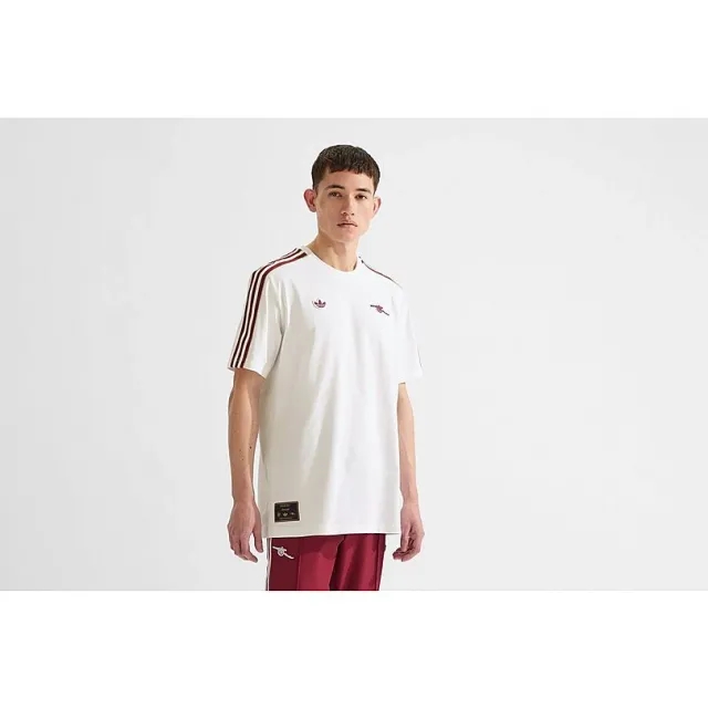 Arsenal adidas 25/26 Terrace Icons T-Shirt, White