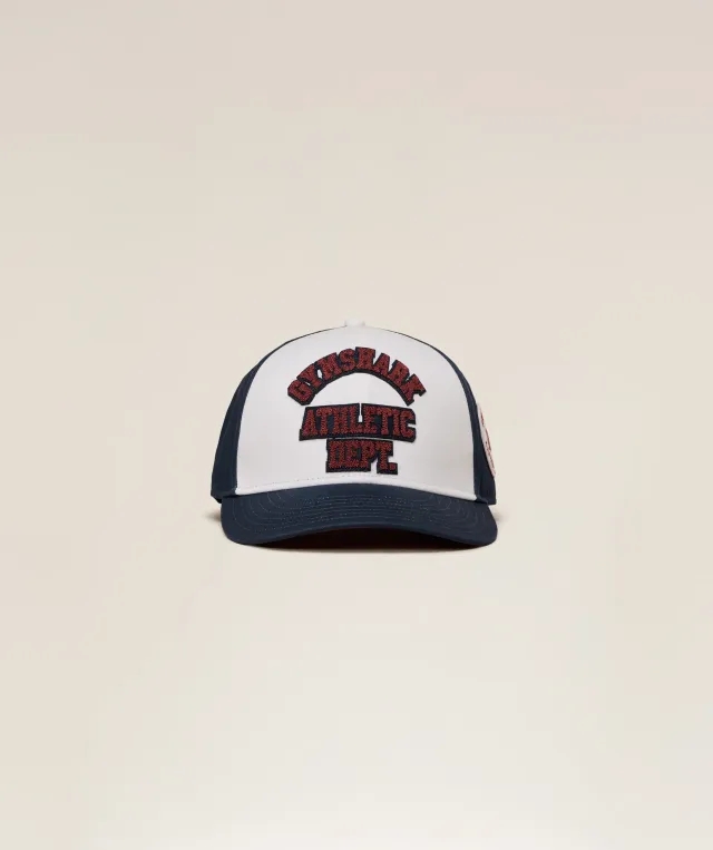  6 Panel Collegiate Trucker - Heavy Blue