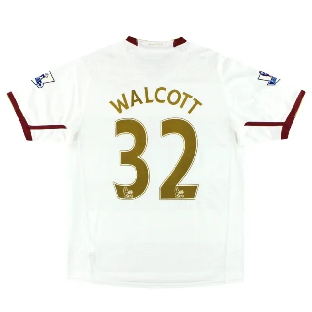 2007-08 Arsenal Nike Away Shirt Walcott #32 *Mint* L - Arsenal / Mint 