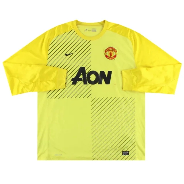 2013-14 Manchester United Nike Goalkeeper Shirt XXL - Manchester United / Excellent 
