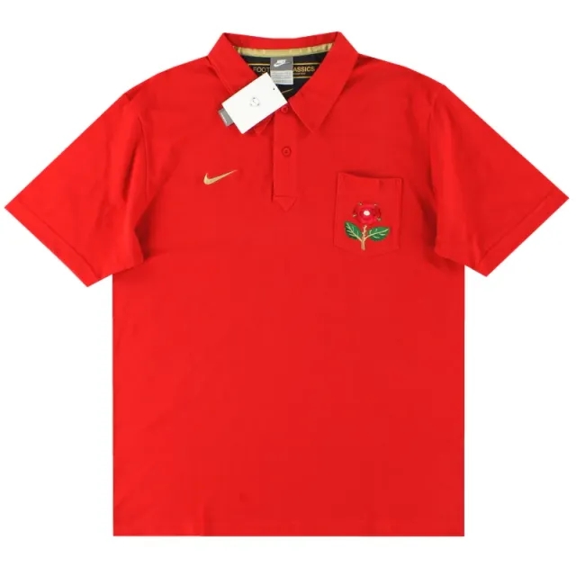 2007-09 Manchester United Nike Football Classics Polo Shirt *BNIB* L - Manchester United / BNIB 