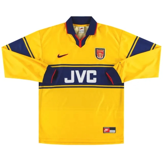 1994-96 Arsenal Nike Training Shirt L - Arsenal / Excellent 