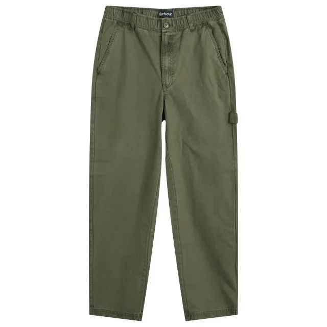 Barbour Men's Harton Relaxed Trousers Thyme