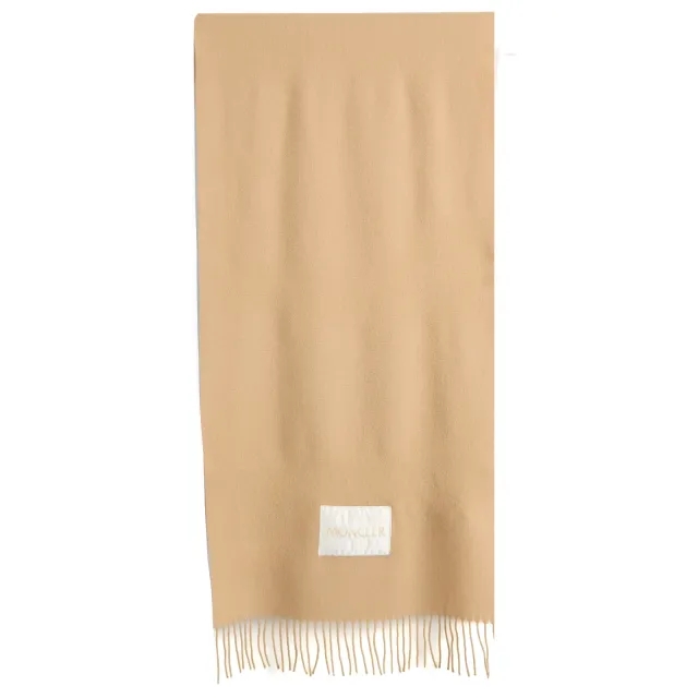 Moncler Women's Wool Scarf Beige