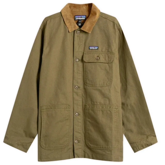 Patagonia Men's Point Reyes Canvas Jacket Basin Green