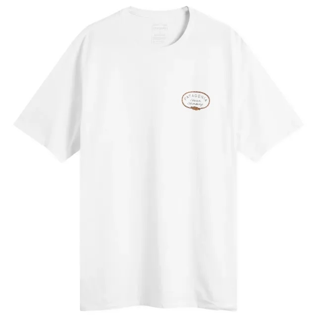 Patagonia Men's Clean Climb Roots Responsibili-Tee White