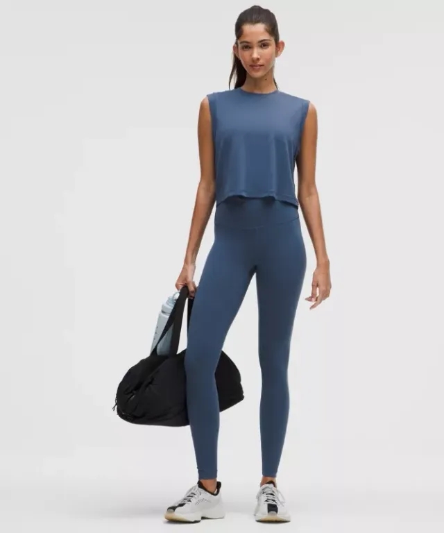lululemon – Women's Wunder Train High-Rise Tight Leggings – 28" – Color Blue – Size 0