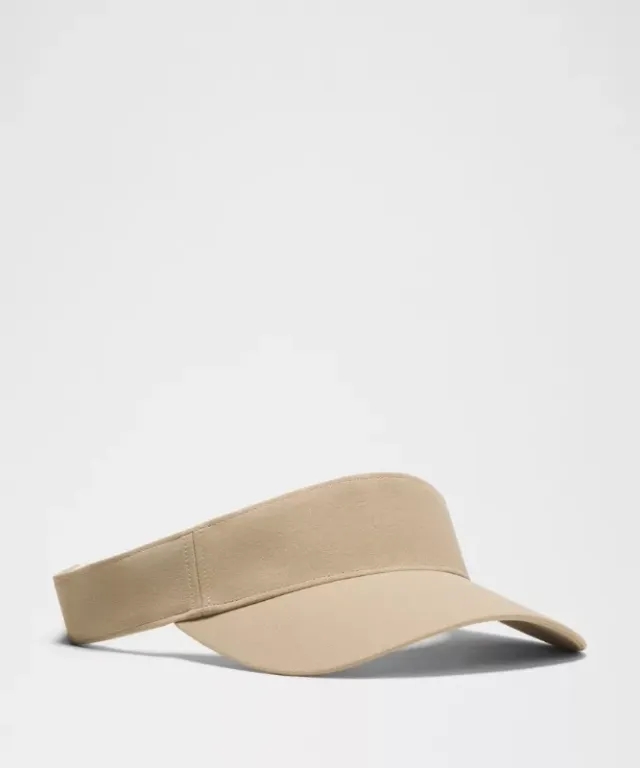 lululemon – Removable Sweatband All-Sport Visor Hat – Color Brown – Size L/XL