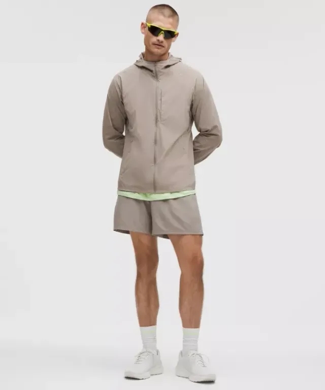 lululemon – Men's Fast and Free Jacket – Color Grey/Khaki – Size XS