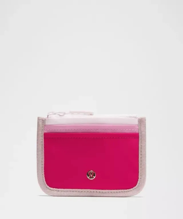 lululemon – True Identity Card Case Wallet – Color Pink