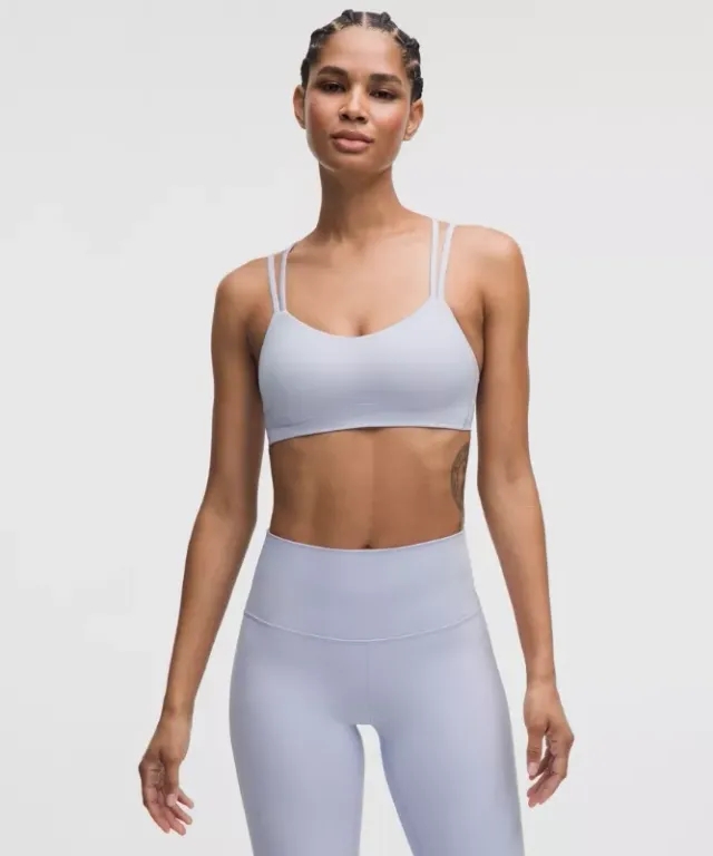 lululemon – Women's Like a Cloud Sports Bra Light Support, B/C Cup – Color Blue – Size 10