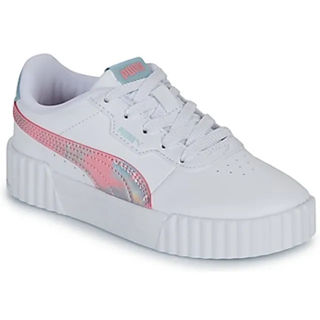 Puma  Carina 3.0 Space Belle PS  girls's Children's Shoes (Trainers) in White