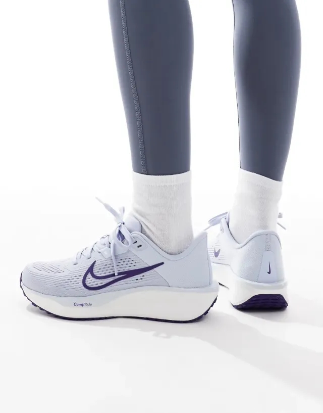 Nike Running Quest 6 Trainers In Blue-Purple