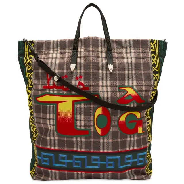 TOGA ARCHIVES Women's Printed Tote Bag Grey