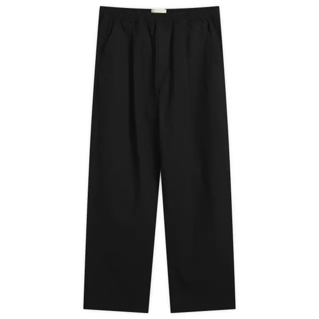 Folk Men's Drawcord Loose Trouser Black Ripstop