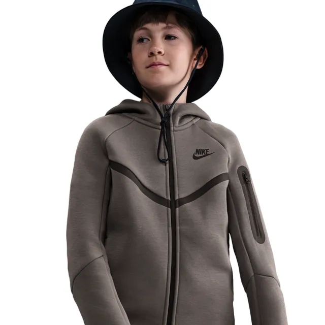 Nike Tech Fleece Unisex Hoodies - Brown