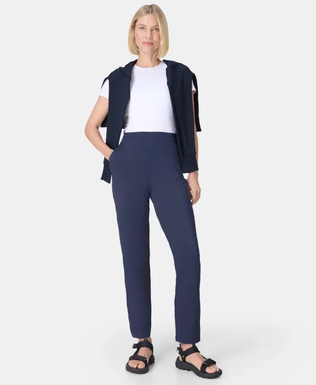 On The Move 28" Slim Leg Trouser