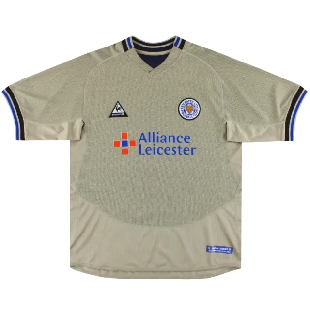 2004-05 Leicester Le Coq Sportif '120 Years' Third Shirt XXL - Leicester City / Excellent 