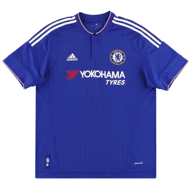 2015-16 Chelsea adidas Home Shirt L - Chelsea / Excellent 