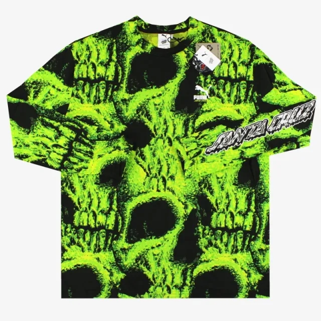 Puma X Santa Cruz AOP Crew Neck Tee L/S *BNIB* - BNIB 