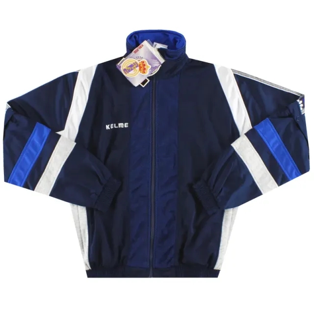 1996-97 Real Madrid Kelme Track Jacket *w/tags* S - Real Madrid / w/tags 