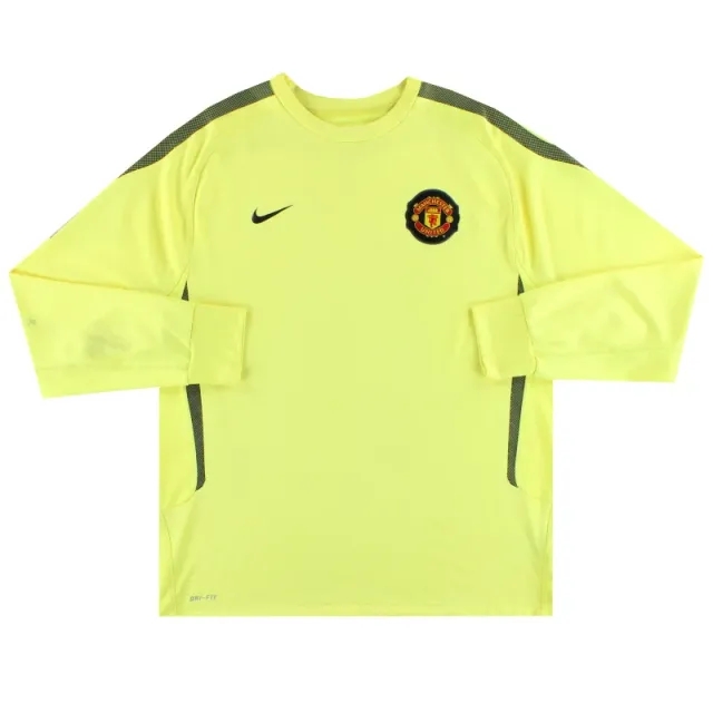2010-11 Manchester United Nike Training Sweatshirt XL - Manchester United / Excellent 