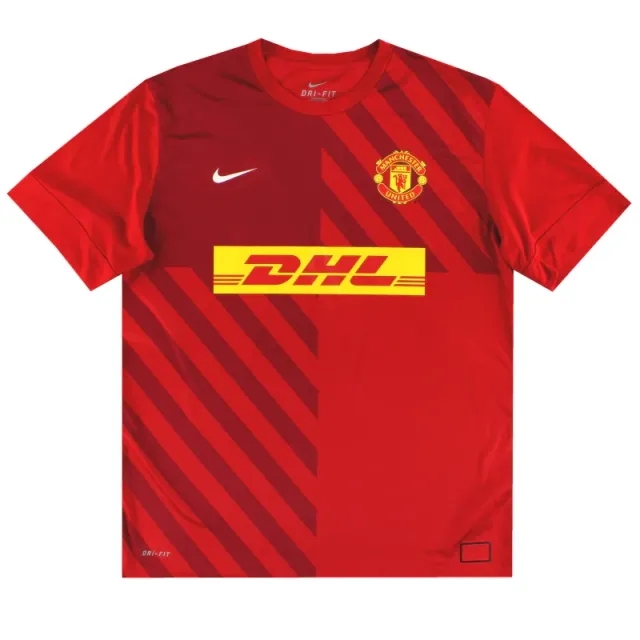 2012-13 Manchester United Nike Pre Match Shirt XL - Manchester United / Excellent 